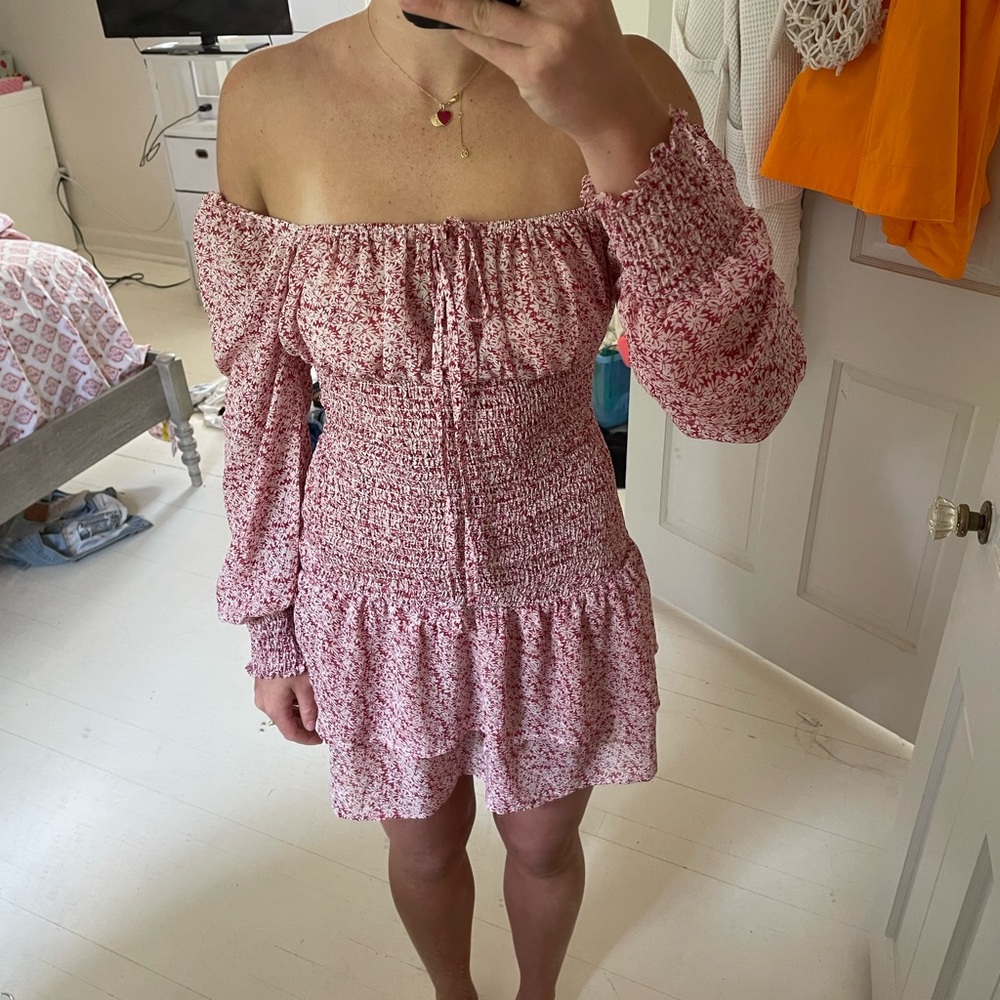 off the shoulder summer dress